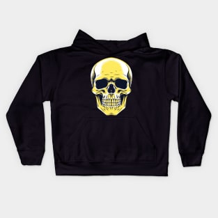 Yellow Skull Kids Hoodie